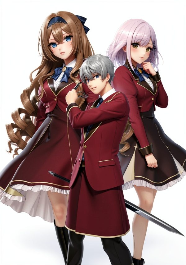 Love & Magic Academy Book 1 eBook by Cross Infinite World Novel-0