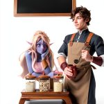 Demon World Boba Shop Book 1 - Potomac Stories Kindle Light Novel-0