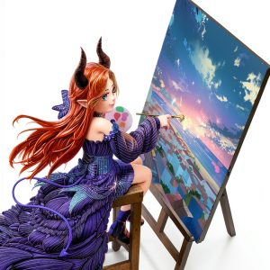 Demon Queen Wants to Paint MoonQuill Kindle Light Novel Fantasy eBook-0